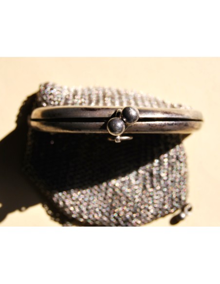 Monedero de plata, principio del siglo XX.