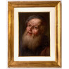 Retrato de hombre.  Óleo sobre lienzo. Siglo XVIII, Italia.