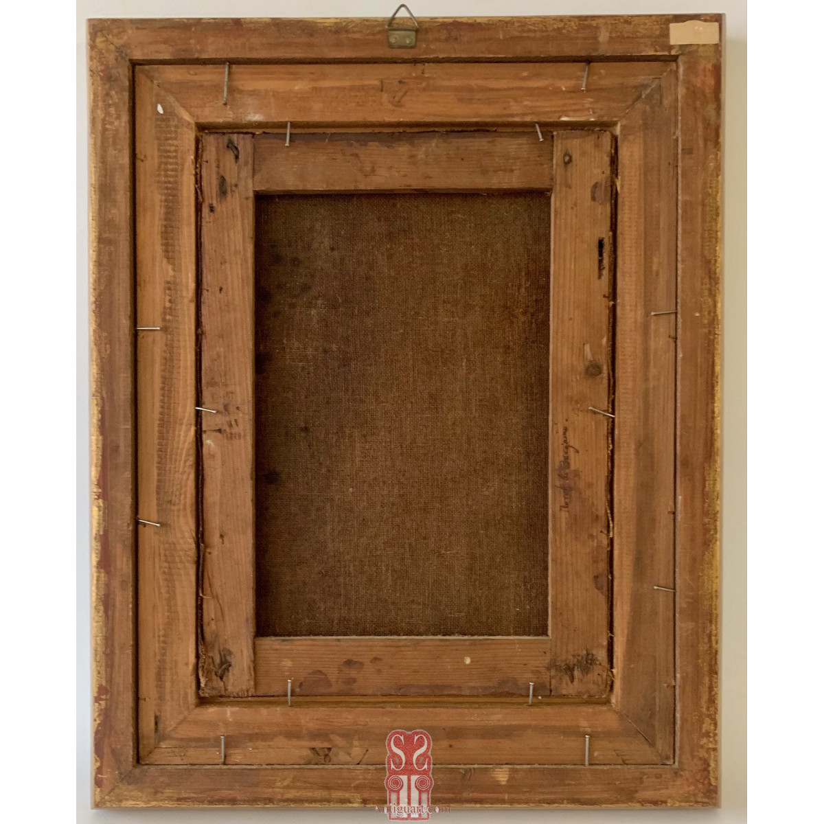 Retrato de hombre.  Óleo sobre lienzo. Siglo XVIII, Italia.