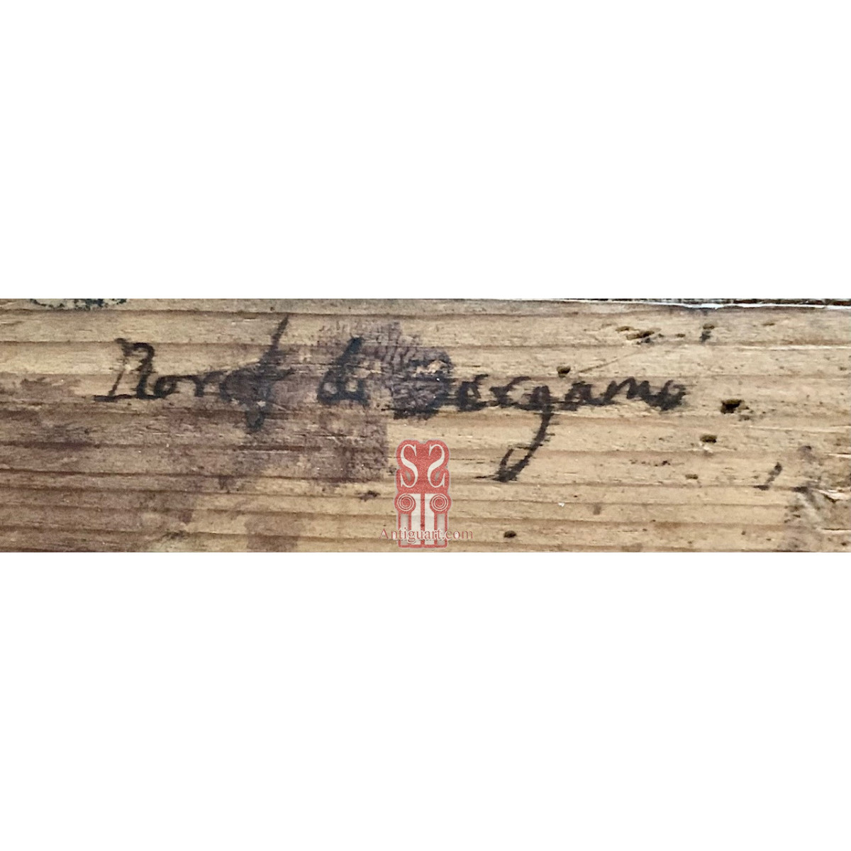 Retrato de hombre.  Óleo sobre lienzo. Siglo XVIII, Italia.