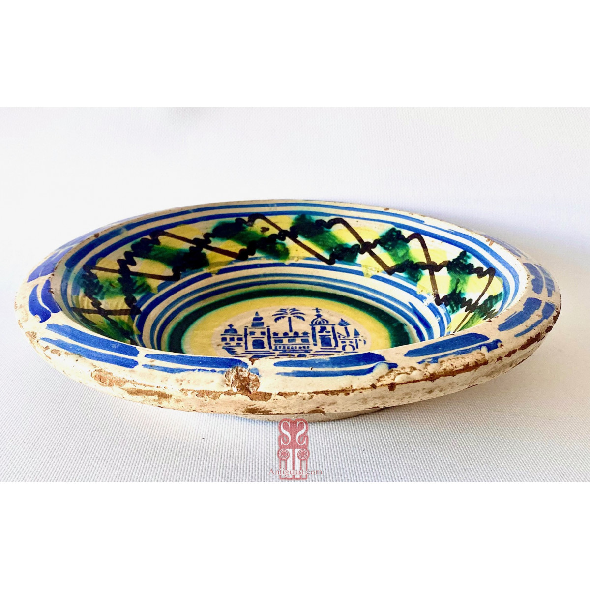 Lebrillo del siglo XIX, Triana Sevilla.