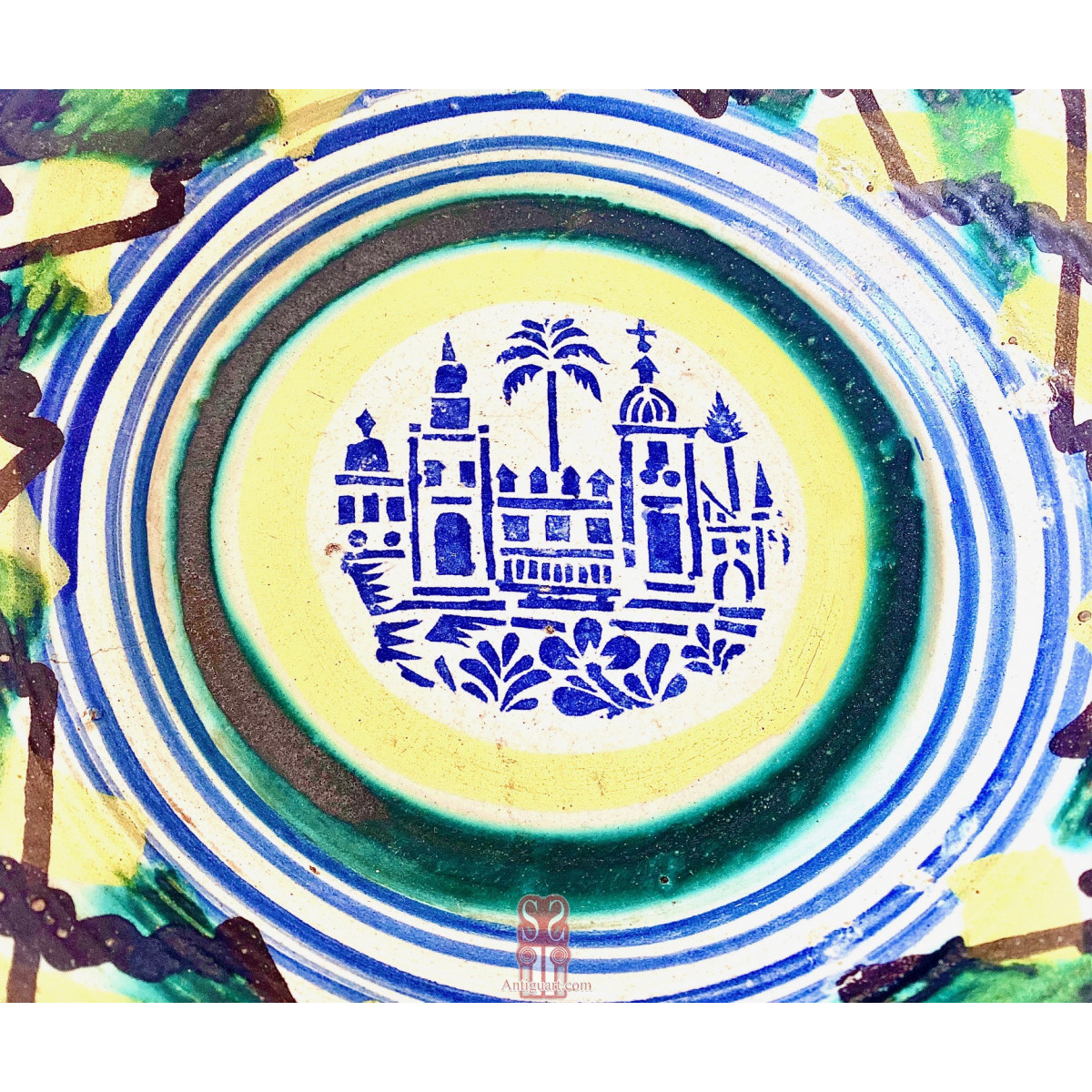 Lebrillo del siglo XIX, Triana Sevilla.