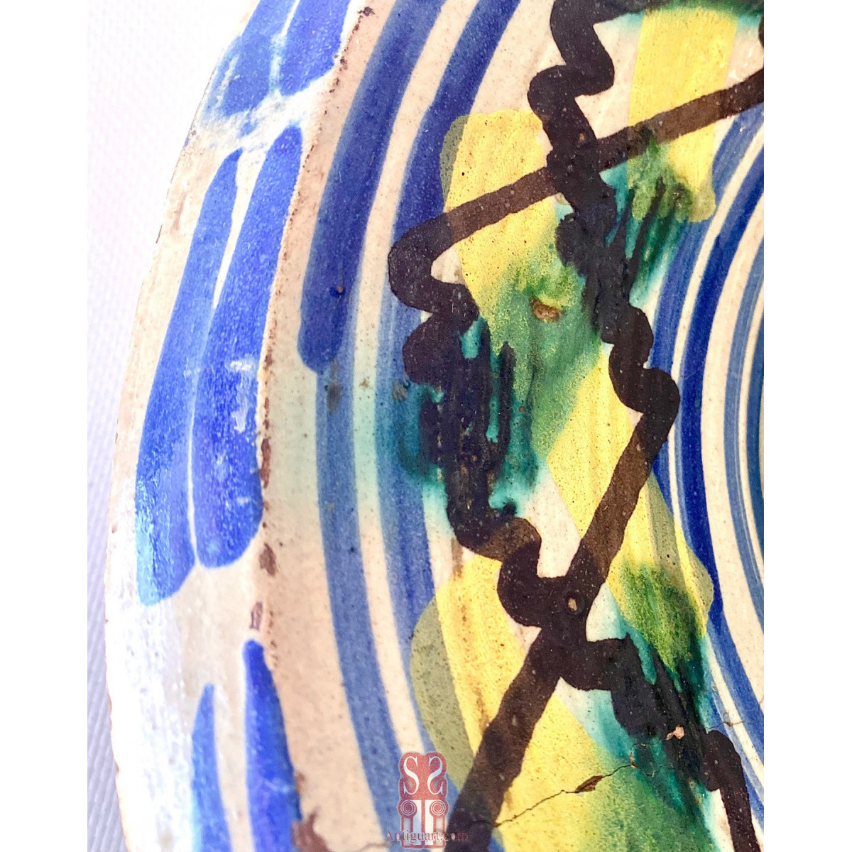 Lebrillo del siglo XIX, Triana Sevilla.