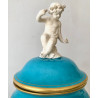 Pareja de copas de porcelana de Sevres, finales Siglo XIX.