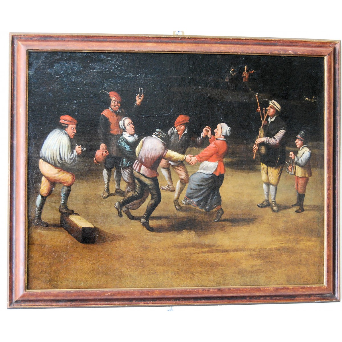 Pintura flamenca de principios del siglo XVIII.
