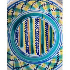 Gran lebrillo cerámica de Triana del Siglo XIX. 2