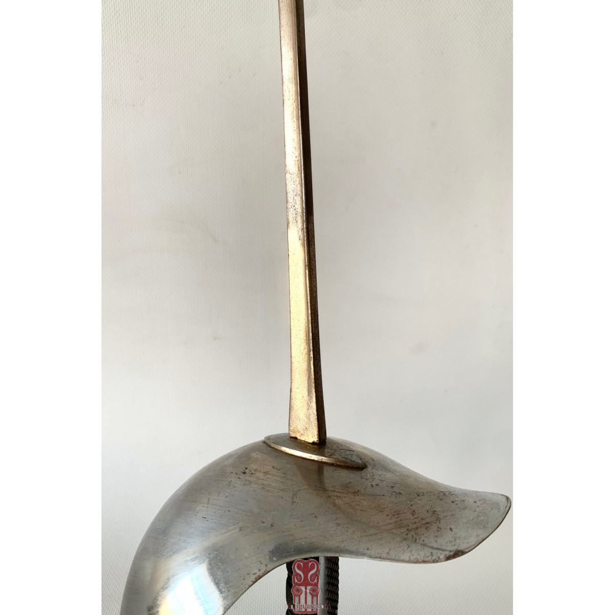 Pareja de espadas floretes de esgrima de duelo del siglo XIX, 1880 circa. 