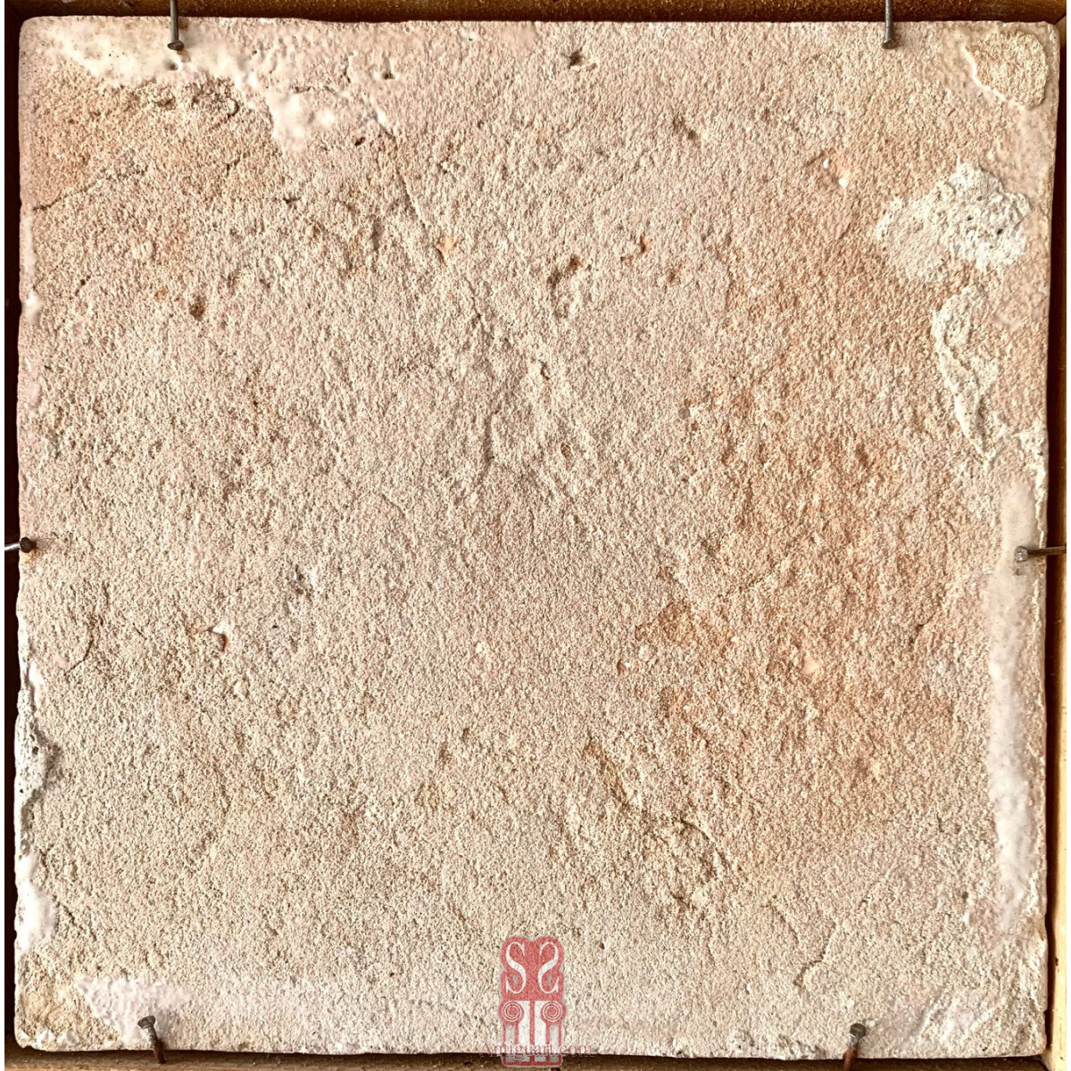 Cesta de fruta, azulejo valenciano del Siglo XVIII.