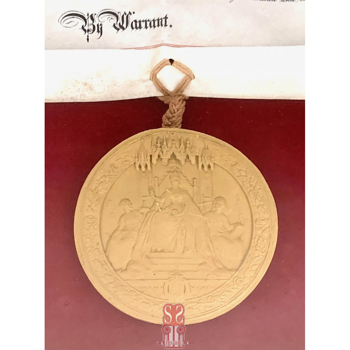 Documento de patente, Ferrocarril. Inglaterra año 1877.