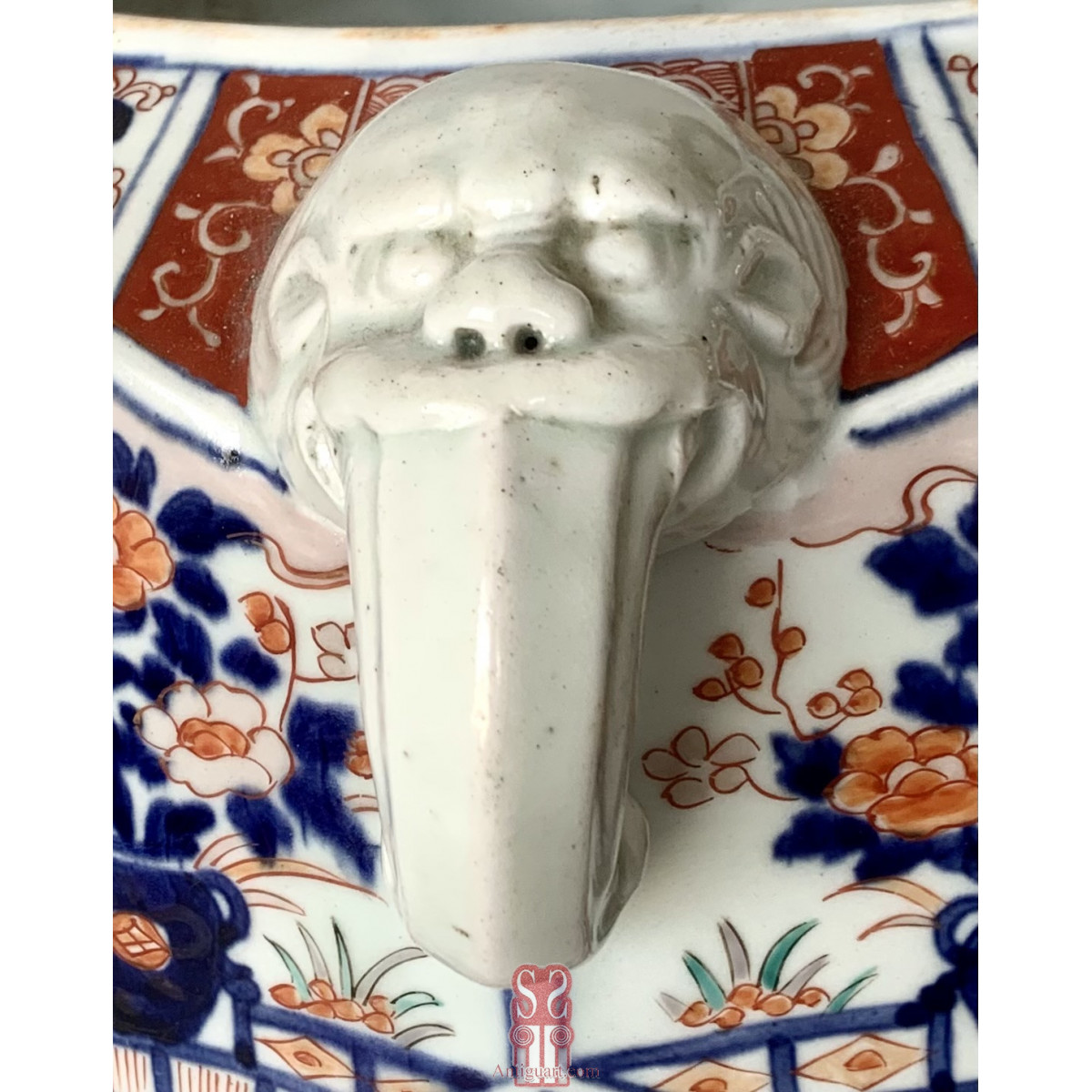 Jardinera cerámica, Japón Imari, Siglo XIX.