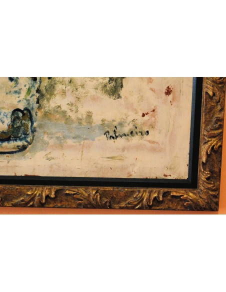 José Palmeiro, bodegón floral.