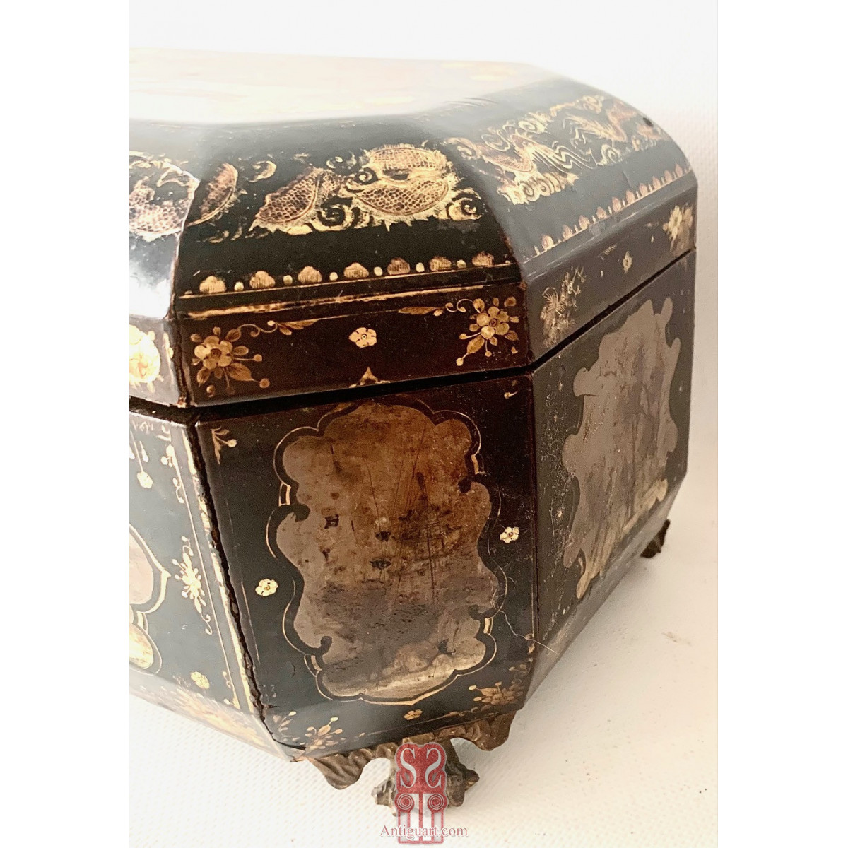 Caja para el the, China, siglo XIX.