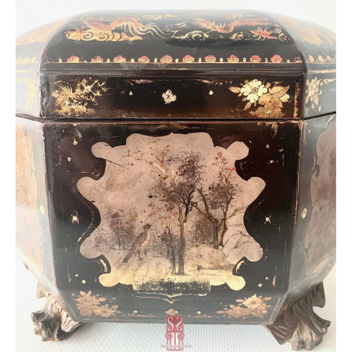 Caja para el the, China, siglo XIX.