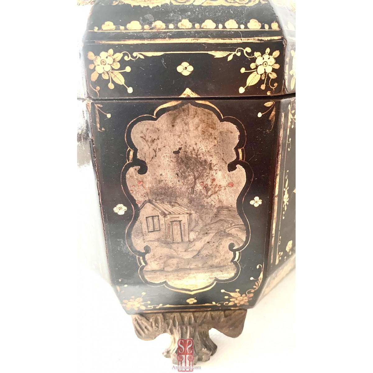 Caja para el the, China, siglo XIX.