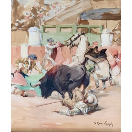 Carlos Ruano Llopis “corrida scene” 2