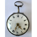Orologio da tasca d’argento, XVIII secolo, Londra 