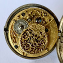 Orologio da tasca d’argento, XVIII secolo, Londra 