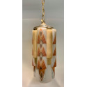 Lámpara colgante decó, años 20-30.