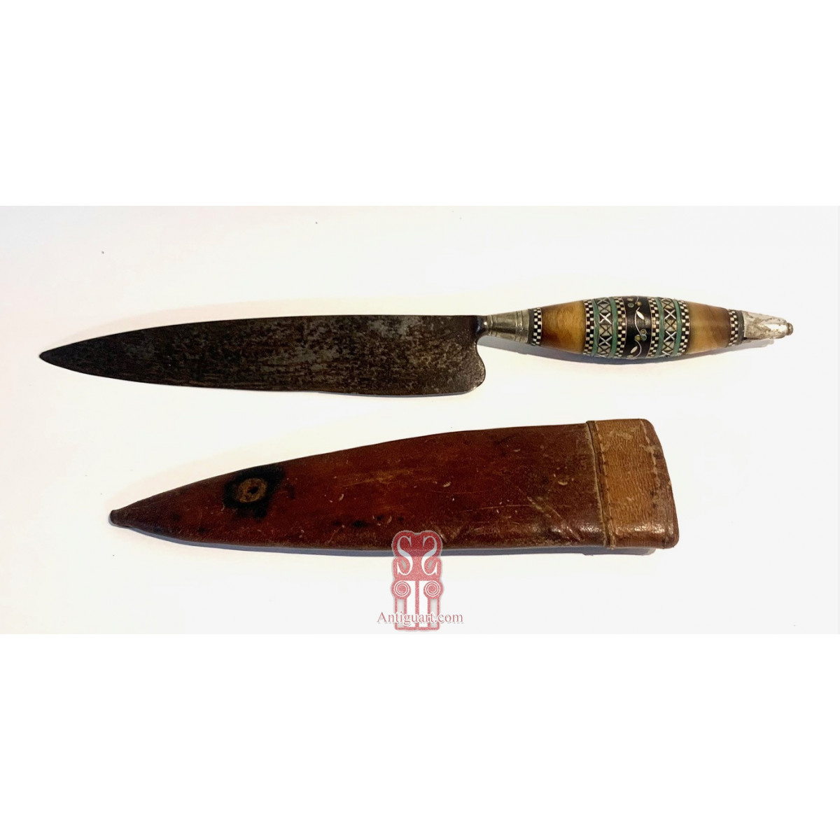 Naife cuchillo canario del Siglo XIX.