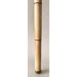 Bastón de paseo, hueso grabado. Japón, primera mitad Siglo XX.  2