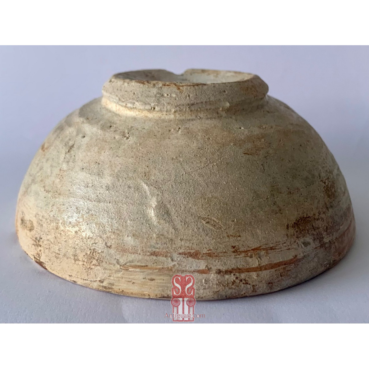 Escudilla de cerámica, Ave estilizada. Manises Siglo XV.