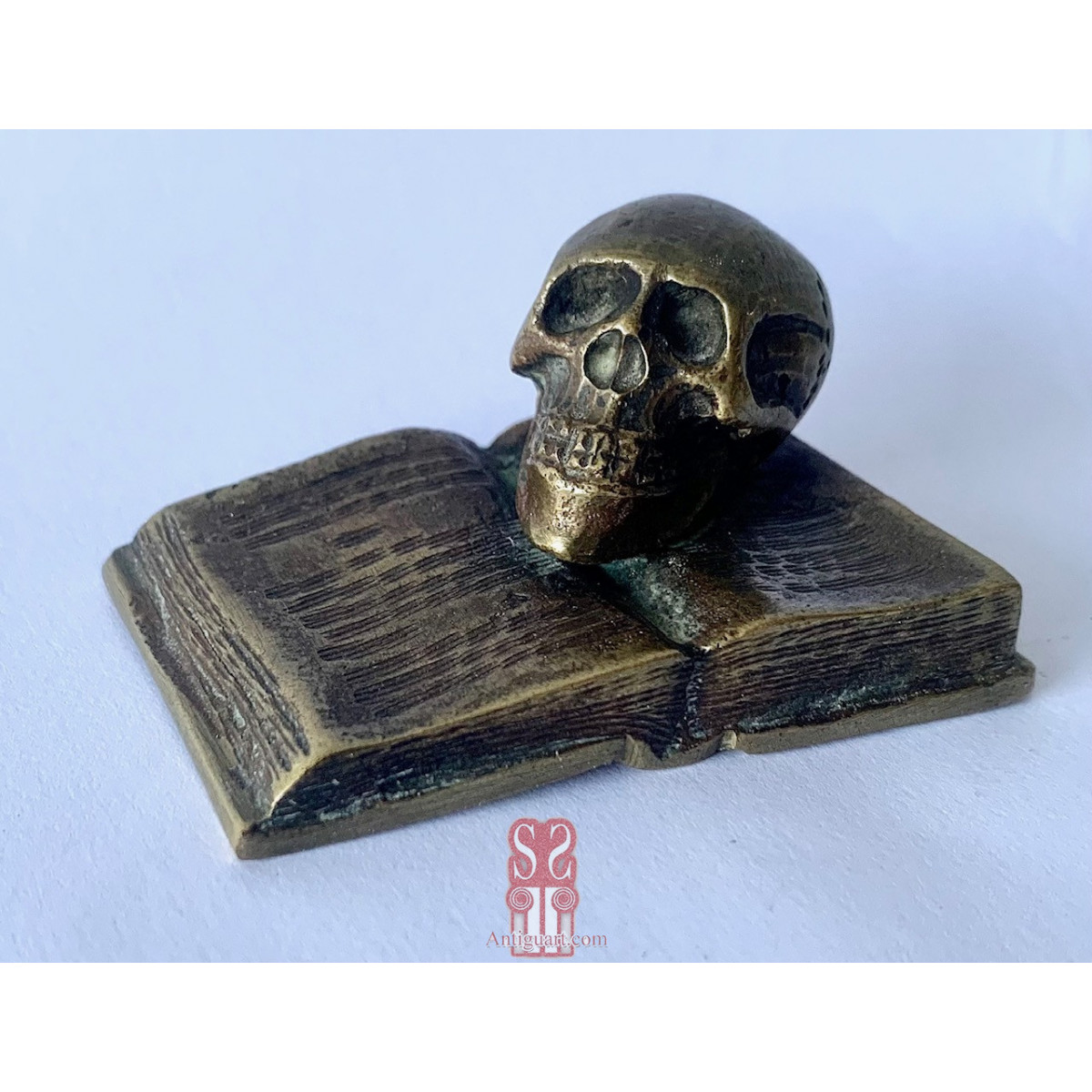 Memento Mori, bronce Siglo XIX.