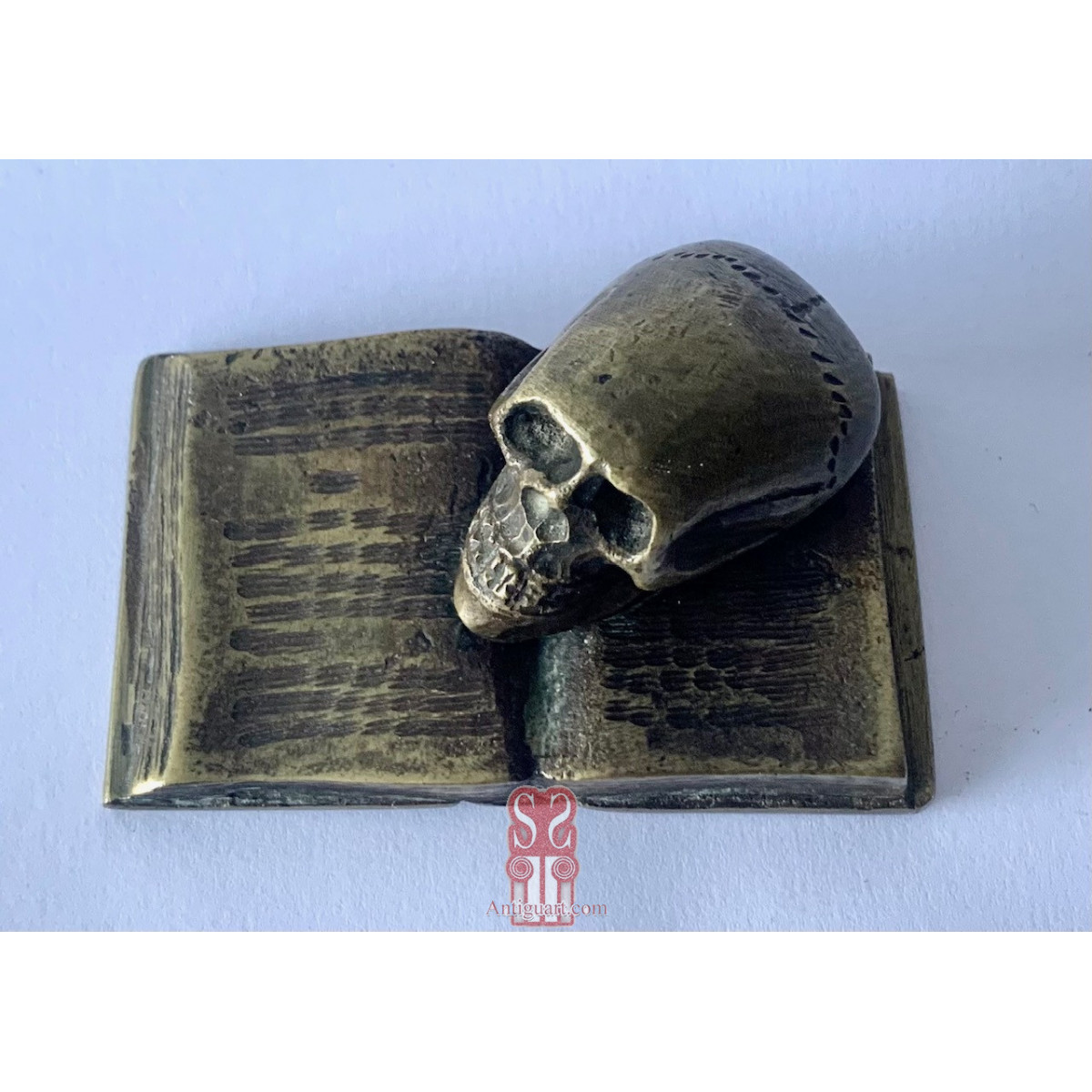 Memento Mori, bronce Siglo XIX.