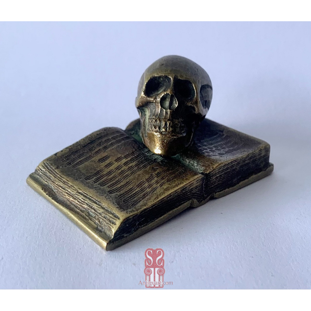 Memento Mori, bronce Siglo XIX.