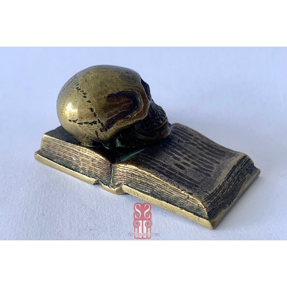 Memento Mori, bronce Siglo XIX.