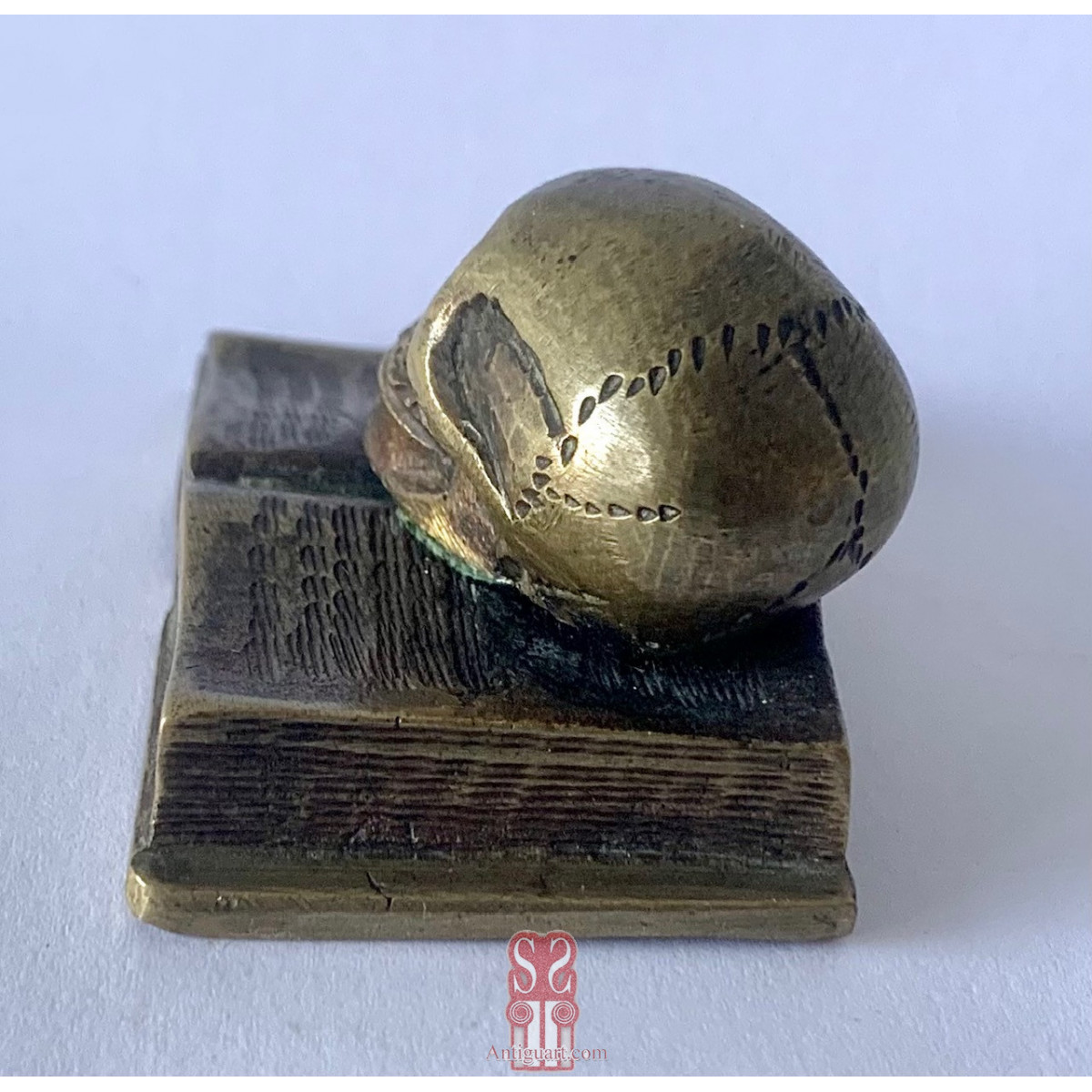 Memento Mori, bronce Siglo XIX.