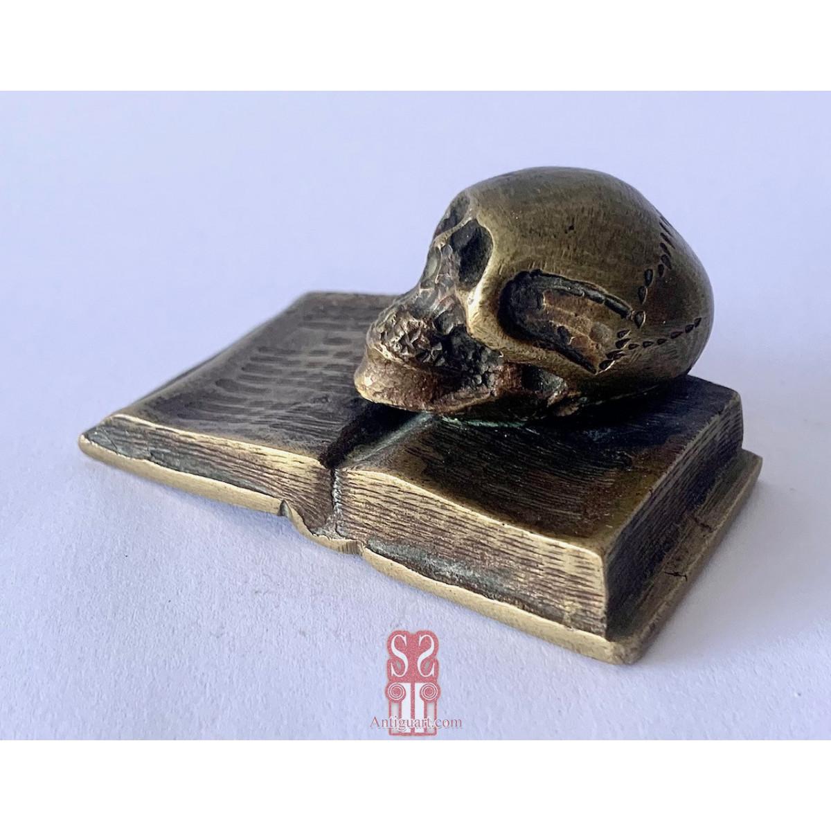 Memento Mori, bronce Siglo XIX.