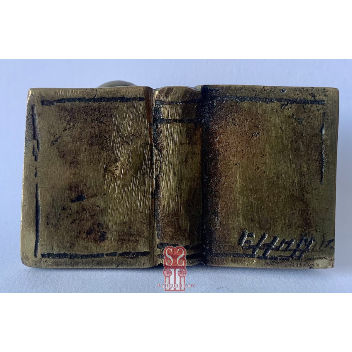 Memento Mori, bronce Siglo XIX.