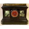 Reloj de sobremesa, escultura de bronce “Ariadna sobre la pantera”, firmada Jules Graux Marly. Segunda mitad del Siglo XIX.