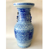 Jarrón de cerámica China, finales Siglo XIX principios Siglo XX.