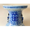 Jarrón de cerámica China, finales Siglo XIX principios Siglo XX.