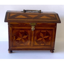 Arqueta baúl de mitad Siglo XIX, Inglaterra.  2