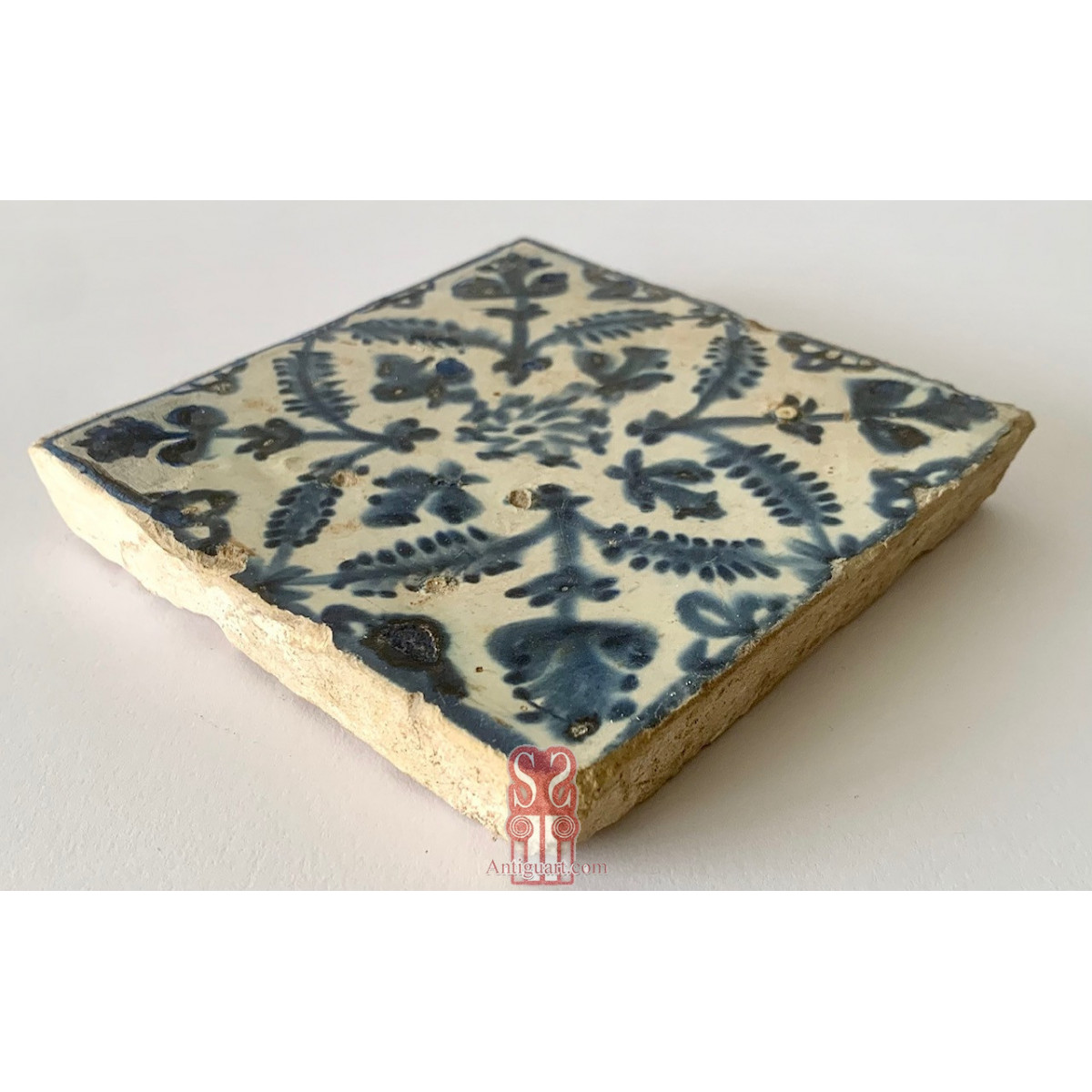 Azulejo gotico valenciano, siglo XV