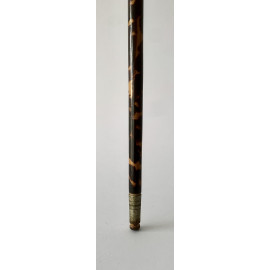 Walking stick tortoiseshell and 14K gold handle. 2