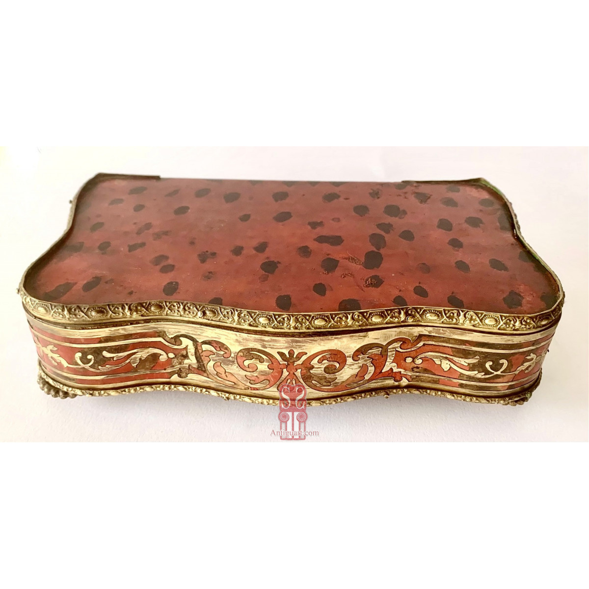 Orologio da tavolo boulle, XIX secolo, Francia.