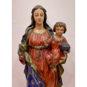 Virgen con el Niño del siglo XVII.