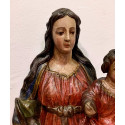 Virgen con el Niño del siglo XVII.