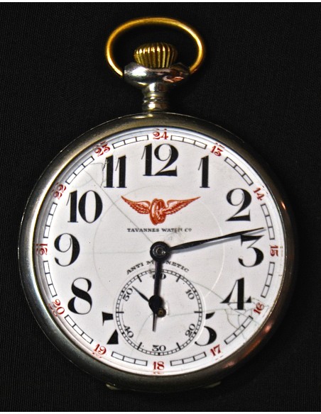 Reloj de bolsillo Tavannes, principio del siglo XX.