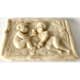 “Dionisio niño”, Bajo relieve de mármol, siglo XVIII 2