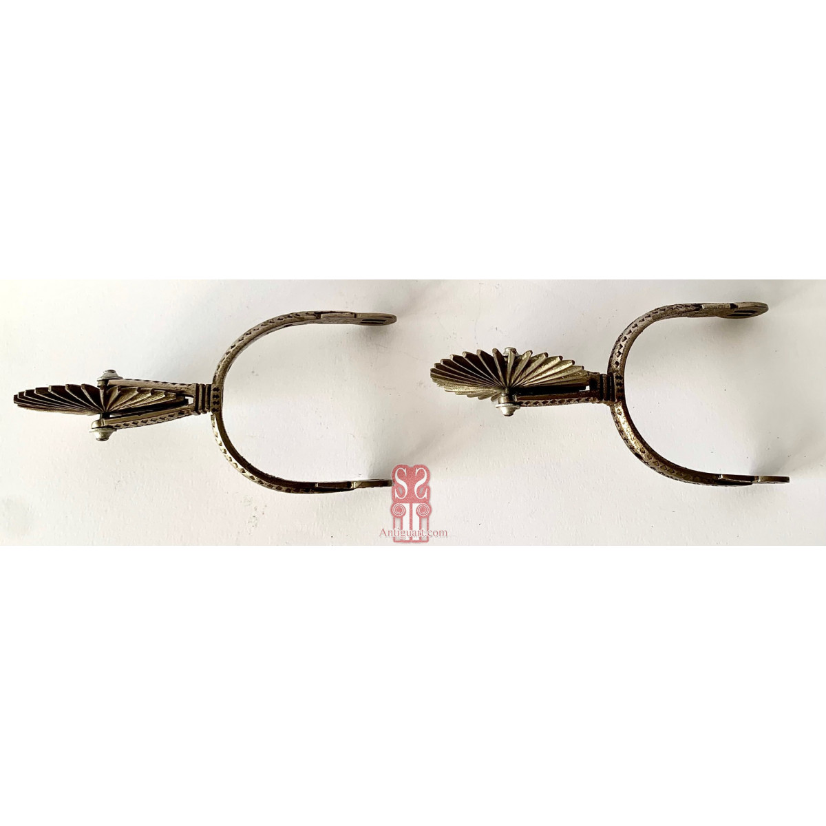 Espuelas chilenas de finales del siglo XIX.