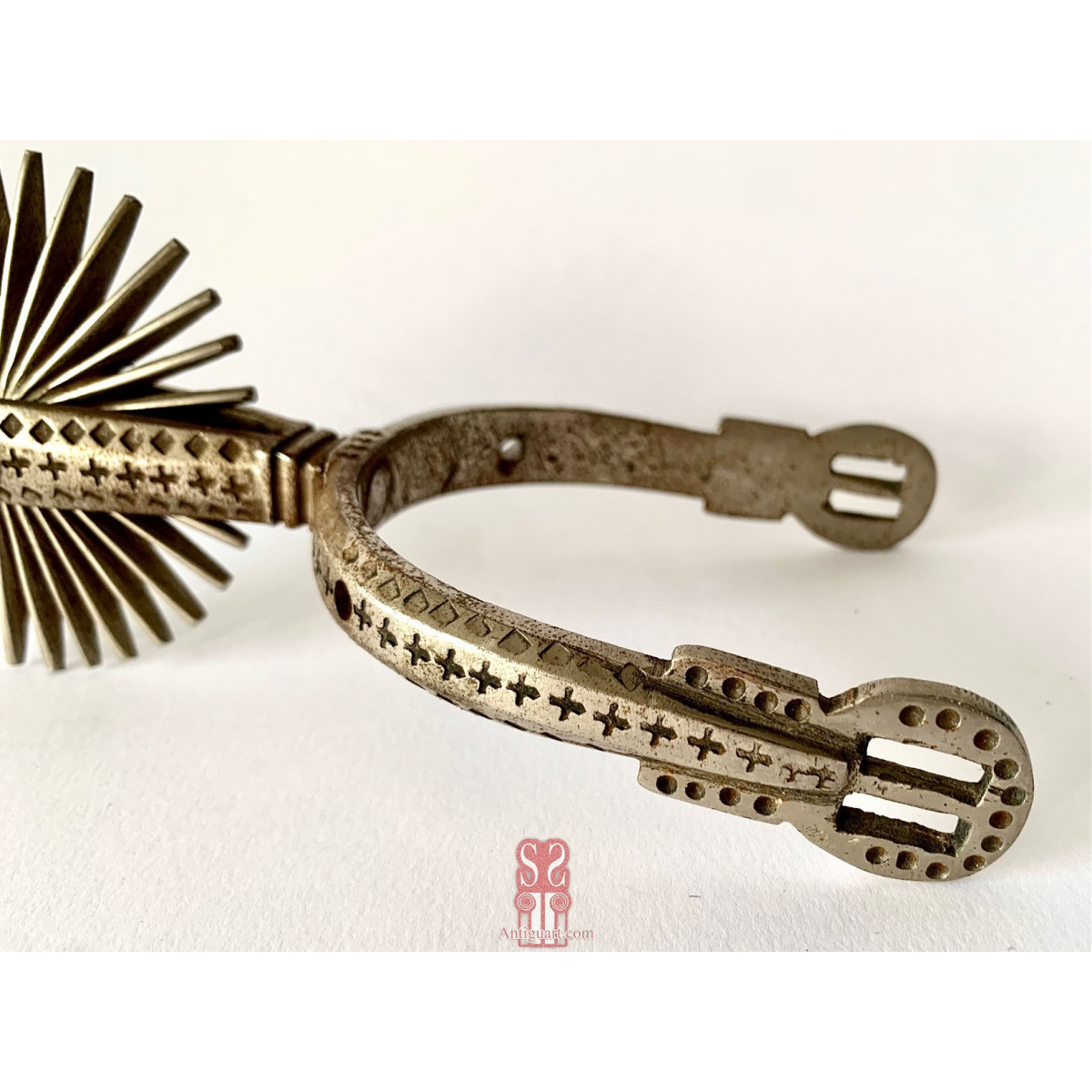 Espuelas chilenas de finales del siglo XIX.