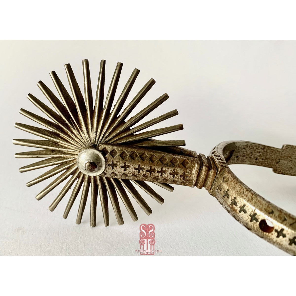 Espuelas chilenas de finales del siglo XIX.