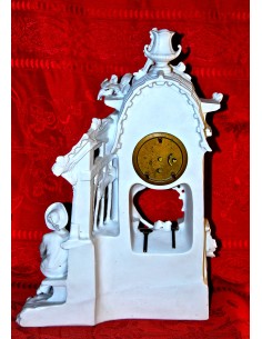 Reloj de biscuit francés de principio del siglo XX . 2