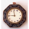 Reloj de bolsillo de plata esmaltada, 1920 circa.