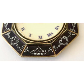 Orologio da tasca d’argento smaltato 2