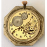 Reloj de bolsillo de plata esmaltada, 1920 circa.